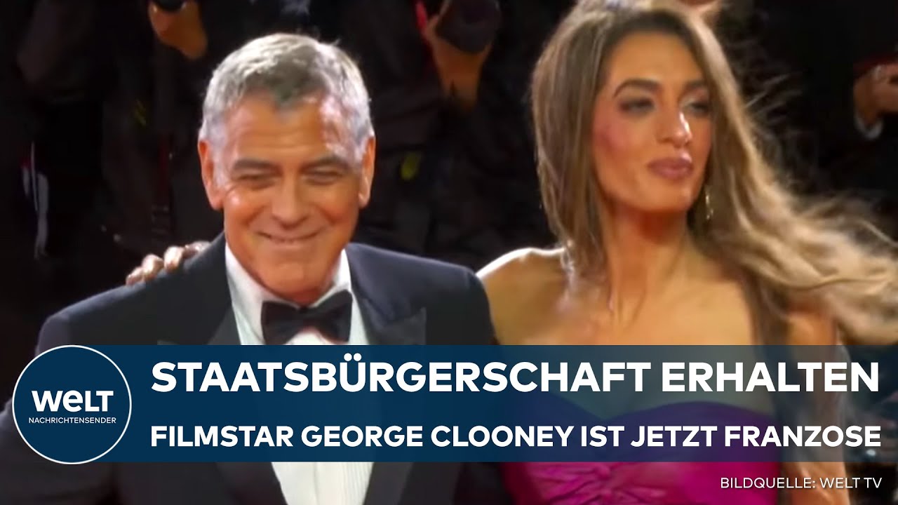 STAATSBÜRGERSCHAFT ERHALTEN: Mehr Privatsphäre, weniger Paparazzi! George Clooney jetzt Franzose!