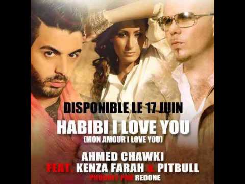Ahmed chawki feat  Kenza Farah   Pitbull   Habibi I love you