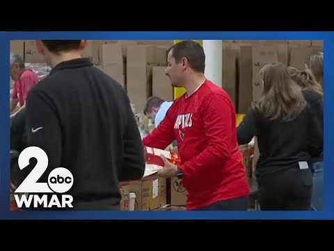 400 volunteers pack 25,000 holiday meals for Maryland families in need
