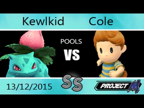SGT 13/12 - Kewlkid (Ivysaur, Mario) Vs. Cole (Lucas) Project M Pools