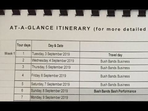 Bush Bands Bash Home Video