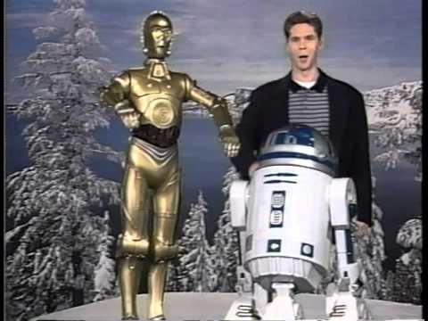 C3PO and R2D2 on E! Talk Soup, Dec 1995