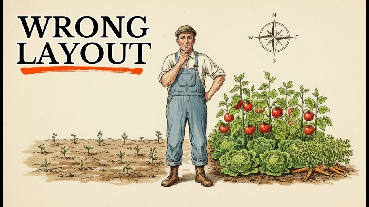 This Garden Layout Makes Every Square Foot Produce Food