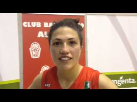 Bea Fernández (Syngenta CB Almería) tras perder con Air Eur