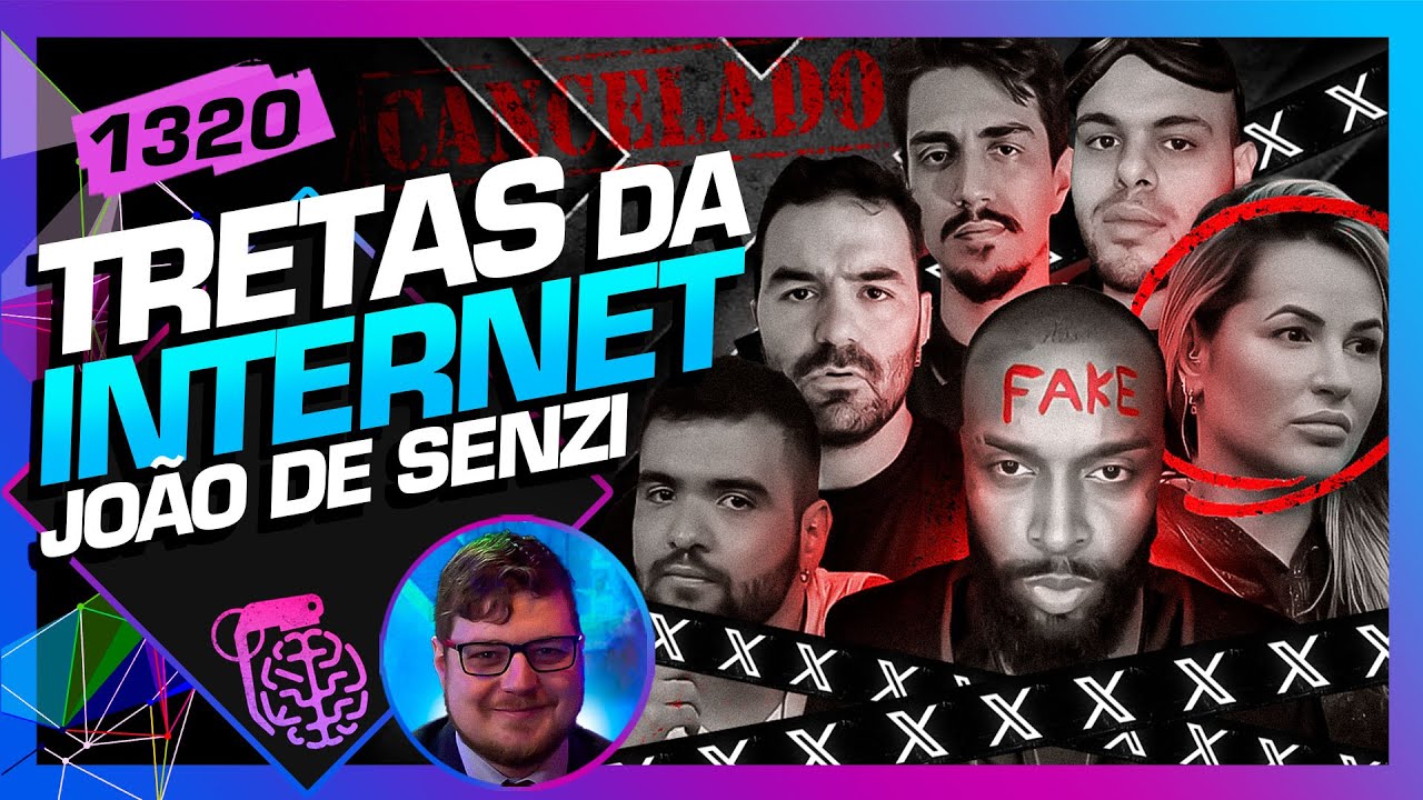 TRETAS DA INTERNET: JOÃO DE SENZI (ADVOGADO DOS INFLUENCERS) - Inteligência Ltda. Podcast #1320