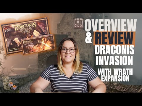 Draconis Invasion | with Wrath Expansion | Board Game Overview and Review
