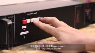 Video thumbnail for Roland SDD-320 Dimension-D TEST:Synthesizer/Noise by METEORSOUNDjp