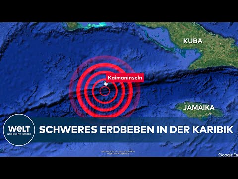 ERDBEBEN IN DER KARIBIK: Stärke 7,6 erschüttert Region – Tsunamiwarnung für Jamaika und Haiti
