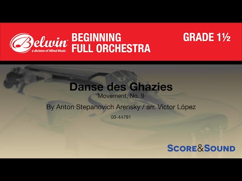 Danse des Ghazies arr. Victor López - Score & Sound