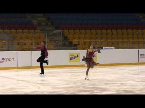 3 Yauhenia TKACHENKA Yurii GUITSKY BLR   Junior Ice Dance   Free Dance   MNNTC14