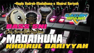 Download lagu KHOIRUL BARIYYAH BASS ANTEB AZZAHIR STYLE 2023 CEK SOUND HAJATAN PALING BENING SEDUNIA #sholawat mp3