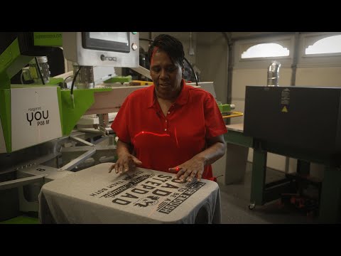 Specialty Printing on The ROQ YOU with Bag Wear Screen Printing And The T Shirt Chick