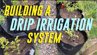 EASY DRIP IRRIGATION! How to build a garden watering system with multiple zones