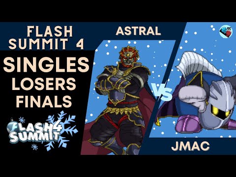 AFM Astral (Mario, Ganondorf) vs SC Jmac (Meta Knight) - SSF2 Losers Finals - Flash Summit 4