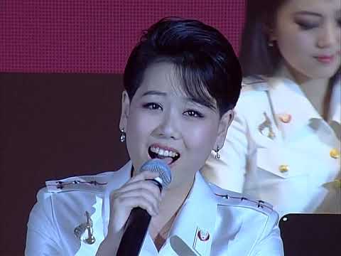 Moranbong Band full concert - Singing in praise of the guiding party