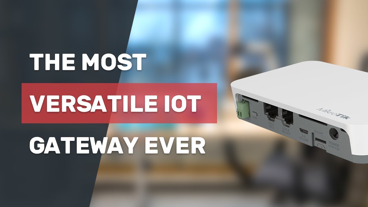 MikroTik Routeur LTE KNOT Passerelle LTE pour l'IoT