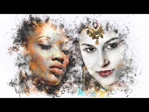 Photoshop Tutorial: How to Create the Look of Beautiful, Ink Smudge Portraits
