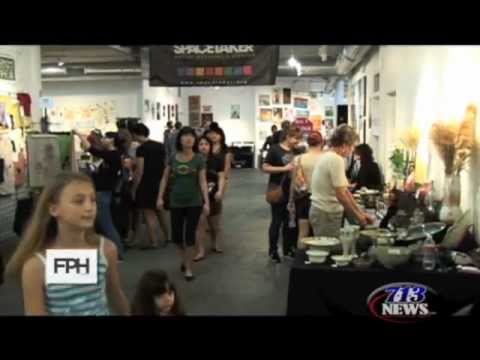 Spacetaker's Winter Holiday Art Market