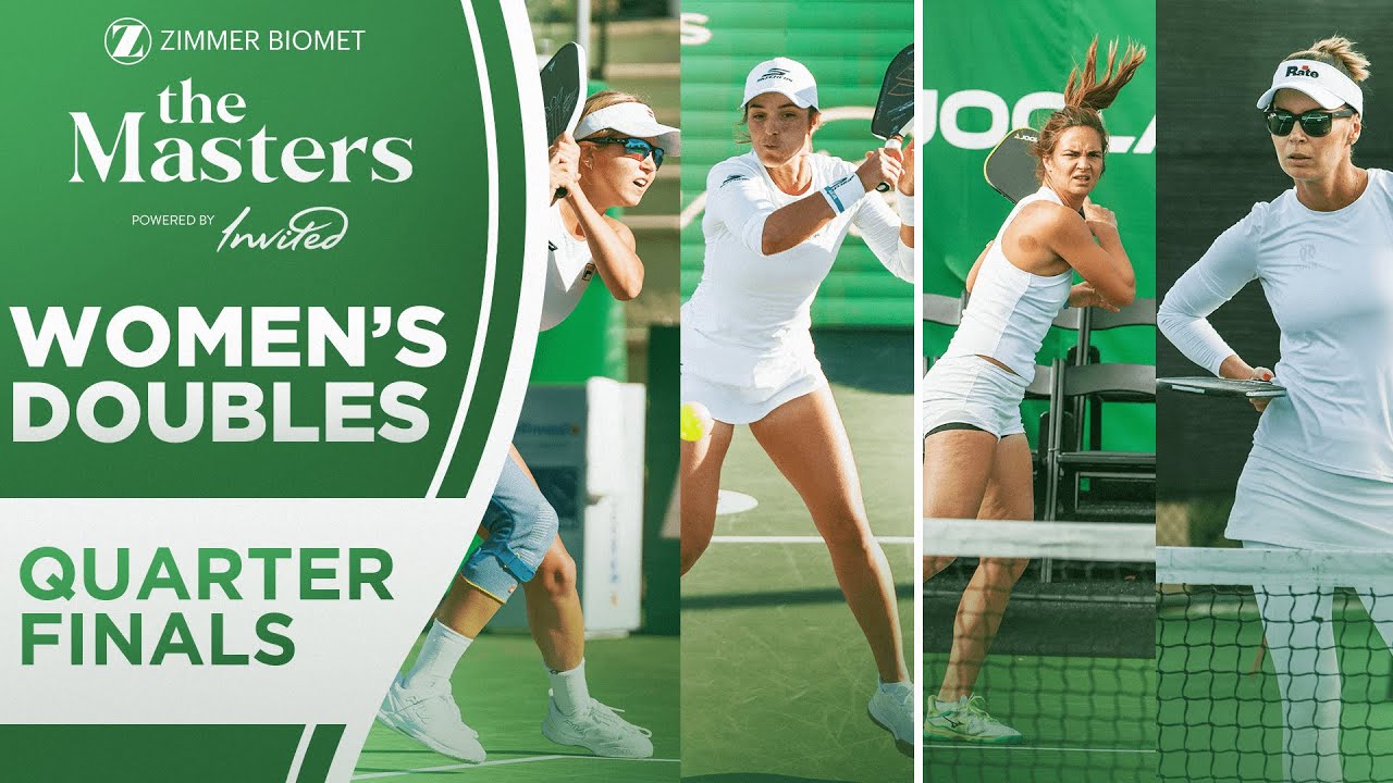 Waters/Parenteau v Jansen/Kovalova at the Zimmer Biomet Masters