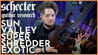 Video thumbnail for SCHECTER SUN VALLEY SUPER SHREDDER EXOTIC - First Look and Tones by Leigh Fuge