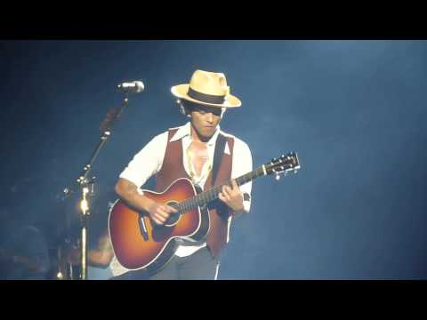 Bruno Mars Moonshine Jungle Tour- guitar/Nothing on you