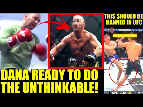 DANA WHITE WAS READY TO FIGHT UFC CHAMPION BUT THE FIGHT FELL THROUGH,Ian's kick should be banned!
