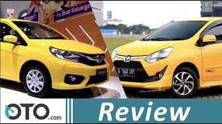 Honda Brio 2018 vs Toyota Agya | Review | Pilih Yang Mana? | OTO.com