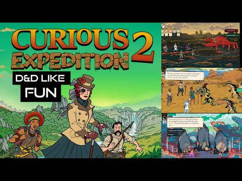 Curious Expedition 2. D&D like awesomeness