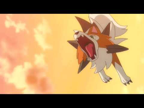 Satoshi(Ash) vs Kuchinashi(Nanu) Lurarugan(Lycanroc) vs Waruvial(Krookodile) Amv till I collapse