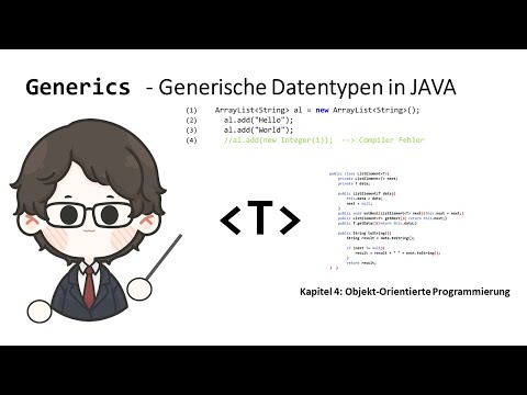 Anfängerkurs  Programmieren JAVA OO - 16 Generics
