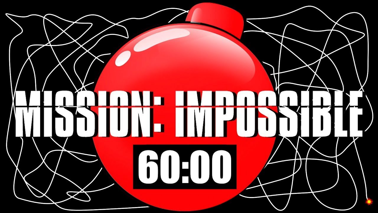 60 Minute Timer Bomb [MISSION IMPOSSIBLE] 💣
