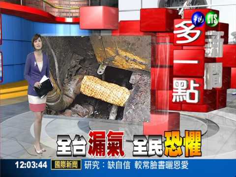 中油查瓦斯外漏 僅留字就閃人