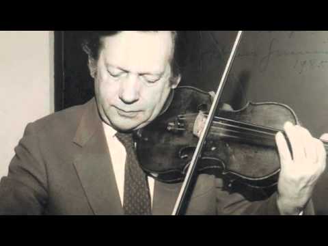Valse triste [Vecsey, Franz von] - Arthur Grumiaux, violinist