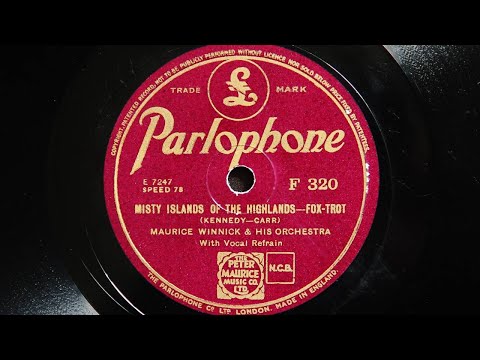 Maurice Winnick and His orchestra - Misty Islands of the Highlands (1935)