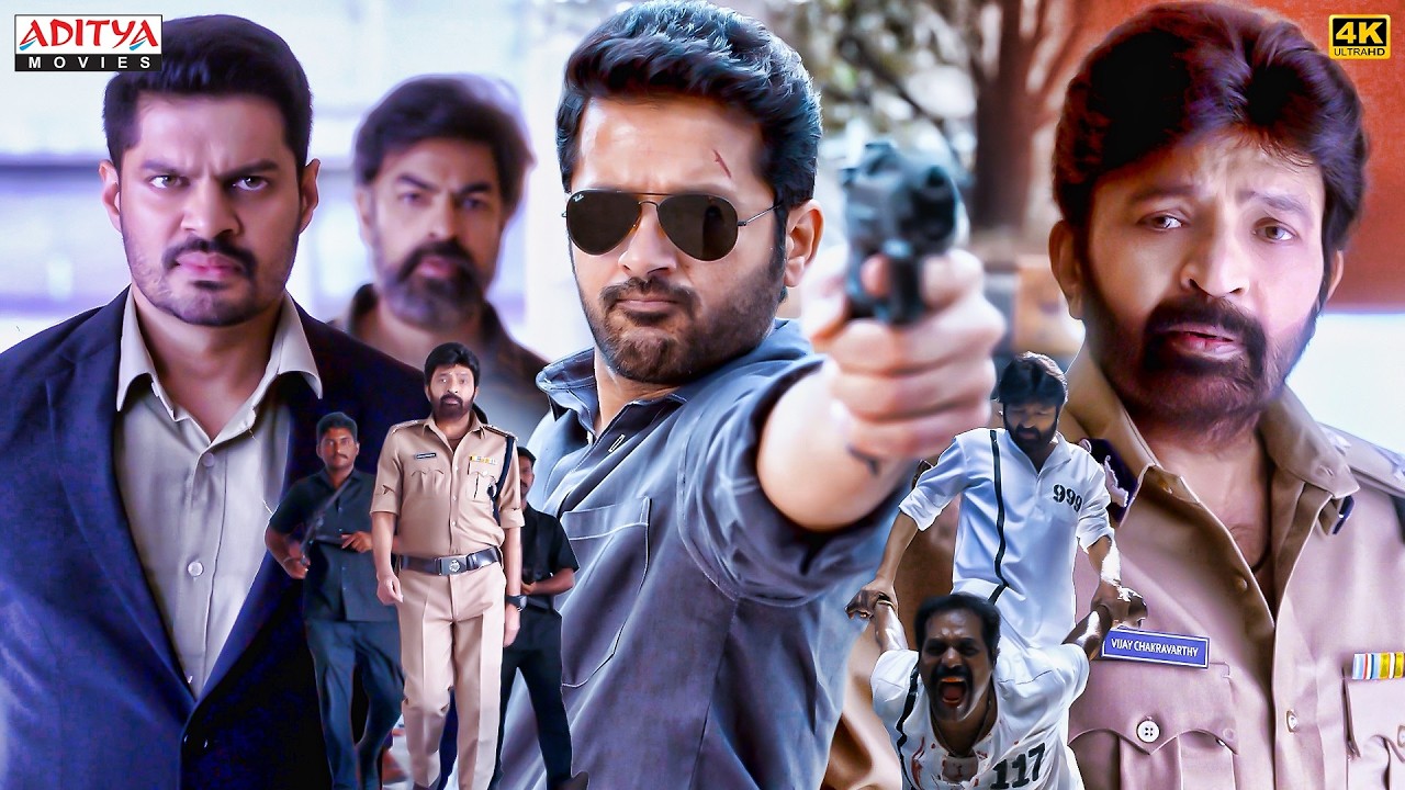 Extra Ordinary Man New South Movie Scenes | Nithin, Sreeleela | Hindi Dubbed Movies | Aditya Movies