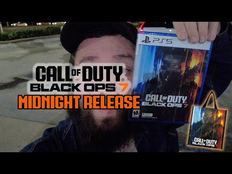 Call of Duty: Black Ops 7 Midnight Release at Gamestop!