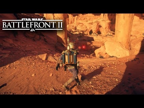Star Wars Battlefront 2 - Jango Fett On Geonosis Mod Gameplay!