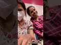 Maanasi Watching Badminton Match With Her Family