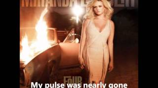 Fine Tune by Miranda Lambert w/lyrics