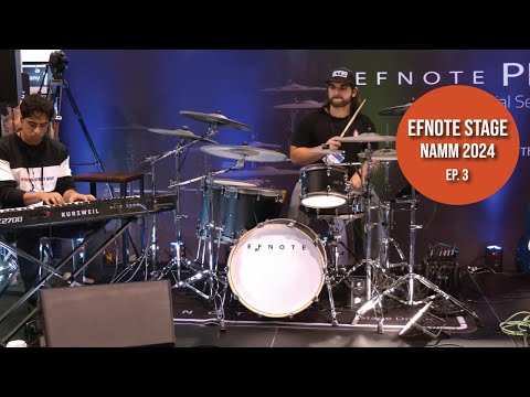 Jake To The Bone (Toto cover) - Kash + Cole NAMM 2024 | EFNOTE Stage - NAMM 2024 Ep. 3