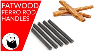 Making a Fatwood Handle for my Ferro Rod