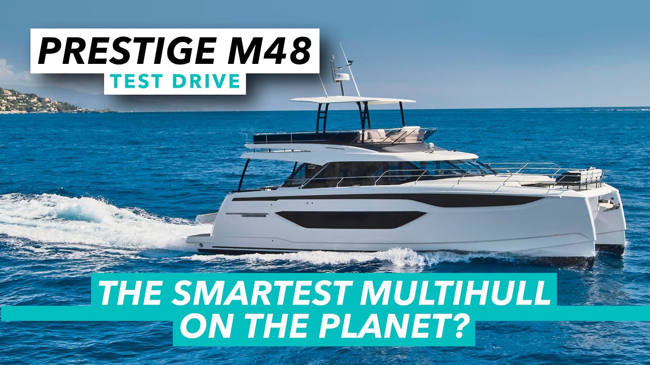 Prestige M48 sea trial review
