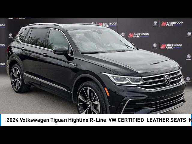 2024 Volkswagen Tiguan Highline R-Line | VW CERTIFIED | LEATHER in Cars & Trucks in Strathcona County