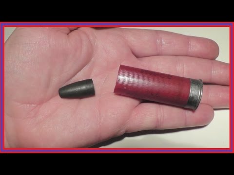 Fishing Weight Shotgun Bullets - THE TEST!