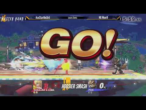 MHM 3-18 [Wii U] - AceStarthe3rd (Rosalina) vs NG MoarD (Fox) - Losers Semis