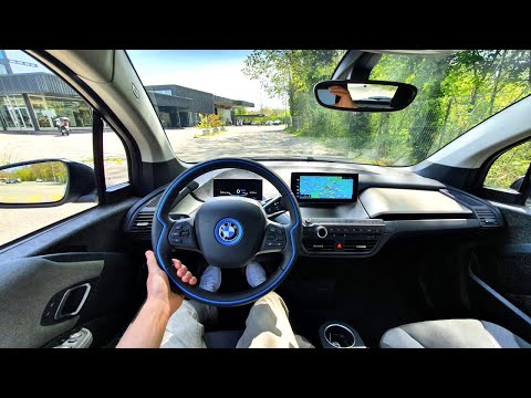 New BMW i3 120Ah 2023 Test Drive POV | 4K