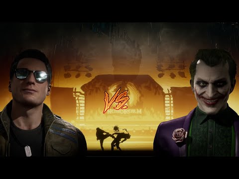 Mortal Kombat 11 - Johnny Cage Vs. The Joker (MEDIUM)