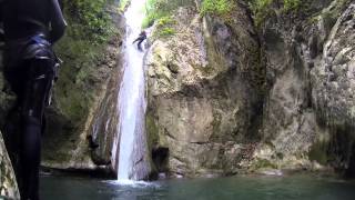 preview picture of video 'Initiation Canyoning au Versoud'
