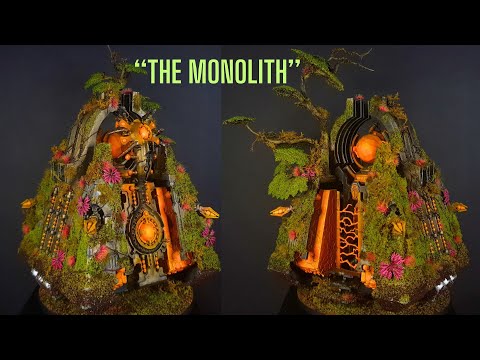The MOST UNUSUAL Warhammer 40k paint scheme! Overgrown Necrons