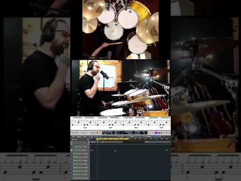 Tracking “Head Over Heels” - Drum Beat & Fill of the Week: Hang Out & AMA PT2 #shorts #drums